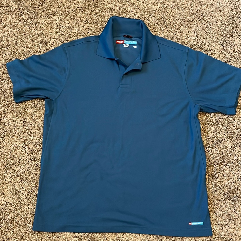 Like new, wrangler Breathe-Dri polo